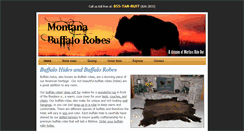 Desktop Screenshot of montanabuffalorobes.com